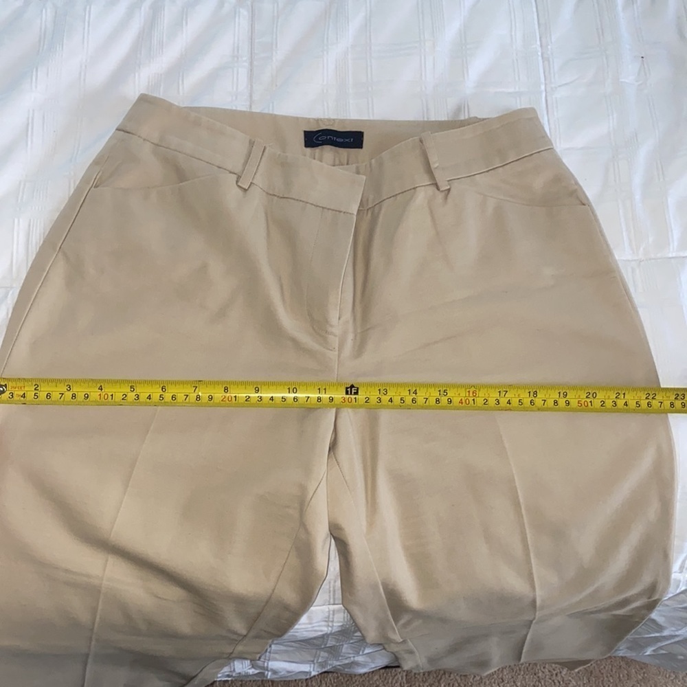 Context Khaki Wide Leg Pants - Picture 10 of 11